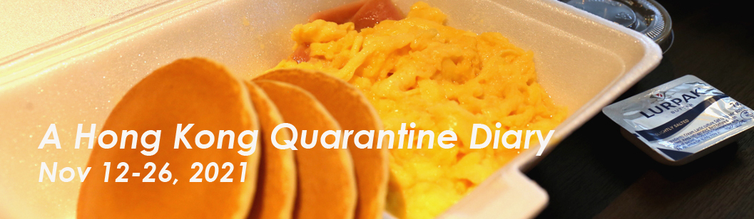 A Hong Kong Quarantine Diary