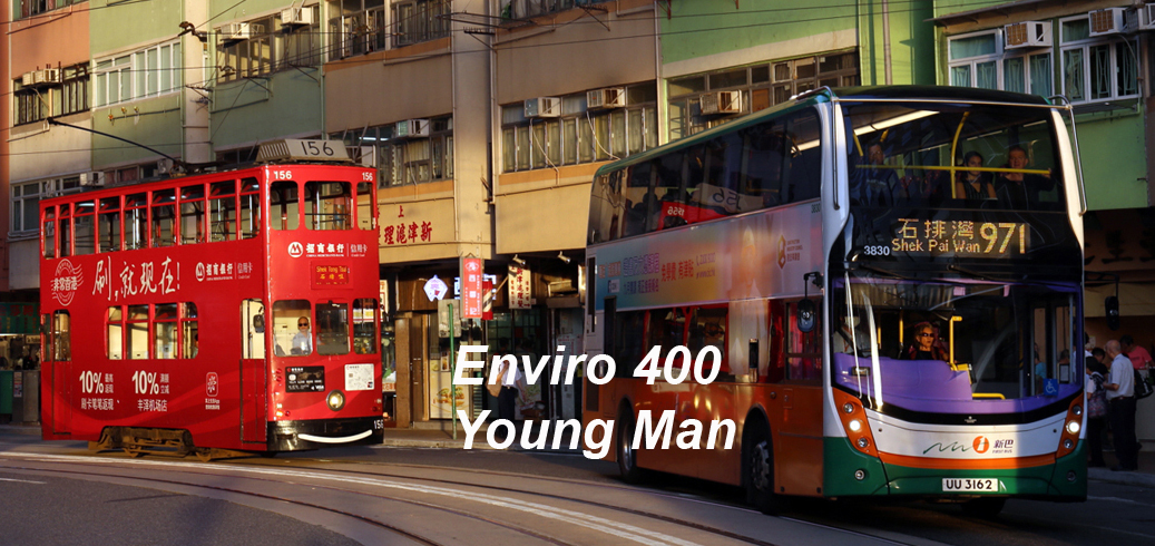 Enviro 400 & Young Man