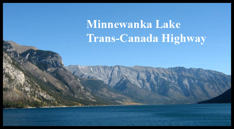 Minnewanka Lake Trans-Canada Highway