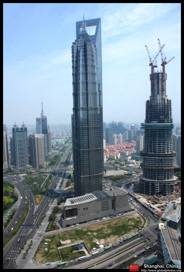  tallest buildings and the future tallest, now under construction